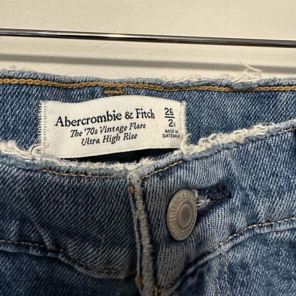 Abercrombie & Fitch The 70s Vintage Flare Ultra High Rise - Picture 7 of 11